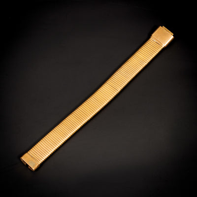 Gouden tubogas armband - #2