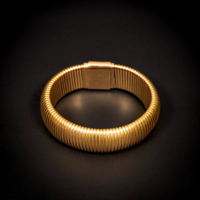 Gouden tubogas armband - #5