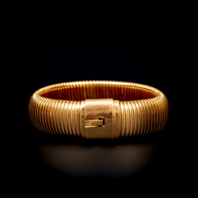Gouden tubogas armband - #3