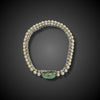Bracelet with jade, enamel and cultured pearls - #2