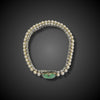 Bracelet with jade, enamel and cultured pearls - #2