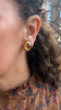 Vintage earrings with citrine - #4
