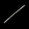 Long pin with old cut diamonds - #1