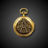 Uniek gouden remontoir zakhorloge