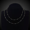 Art Deco necklace in platinum with diamonds - #3
