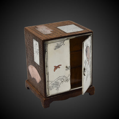 Antique Japanese miniature cabinet - #2