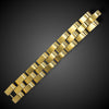 Retro tank bracelet in 18 carat gold - #1