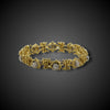 Vintage gold and diamond bracelet - #1