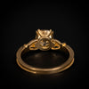 Solitaire ring with old cut diamond - #3