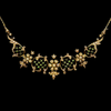 Victorian necklace with pearls and demantoid