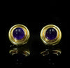 Paloma Picasso amethyst earrings