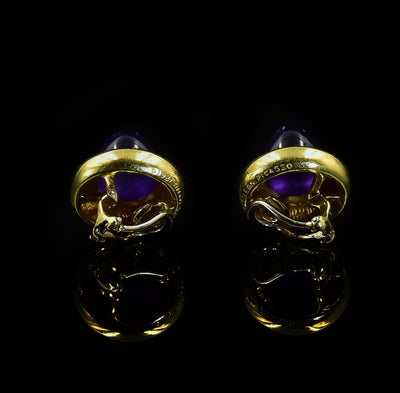 Paloma Picasso amethyst earrings - #3