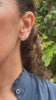 Earrings with old-cut diamonds - #3
