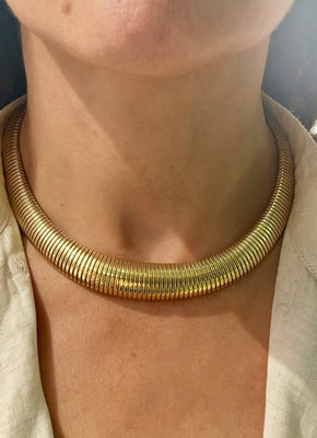 Italiaans vintage tubogas collier - #6