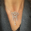 Belle Epoque pendant in platinum - #3