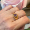 Antieke gouden ring met robijn - #5