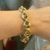 Italian vintage gold bracelet - #4
