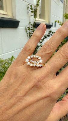 Unique spiral-shaped Bulgari ring - #9