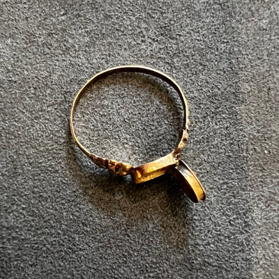Antique Dutch ring with hidden compartment - #2