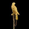 Gold tie pin with falcon - #4