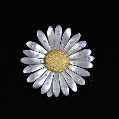 Margriet horloge, broche / hanger - #2